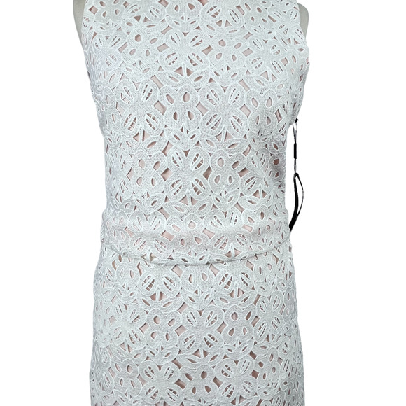KARL LAGERFELD White Lace Dress - Picture 3 of 14